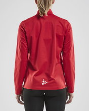 Craft Sport-Trainingsjacke Squad - ohne Seitentaschen, bequeme und funktionell - rot Damen